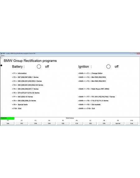 BMW Inpa Diagnosis Coding Programming  (6.2) [1990-2023]